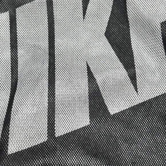 Nike Graphic Reversible Tote Black White Mesh Abstract Shoulder Bag Crossbody - Picture 10 of 10